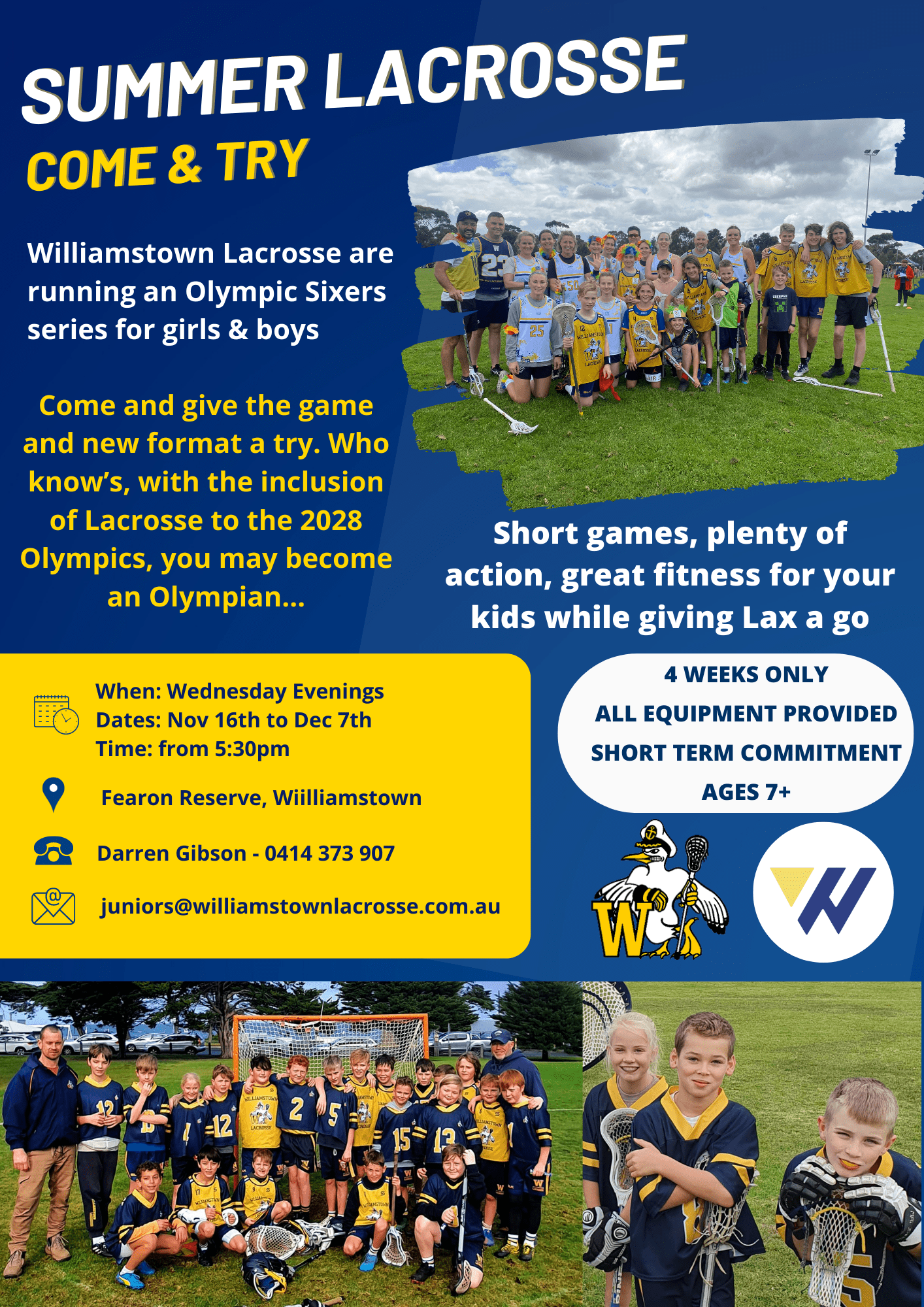 Summer Lacrosse Come & Try